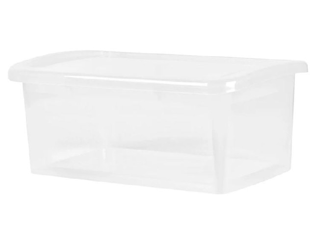 Ящик для хранения Keeplex Laconic 7л 35х23,5х14,8см прозрачный кристалл